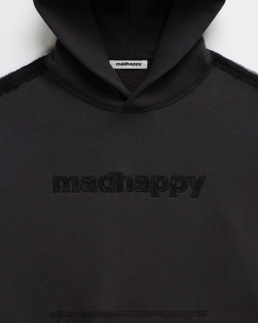 Lace Trim Midweight Hoodie