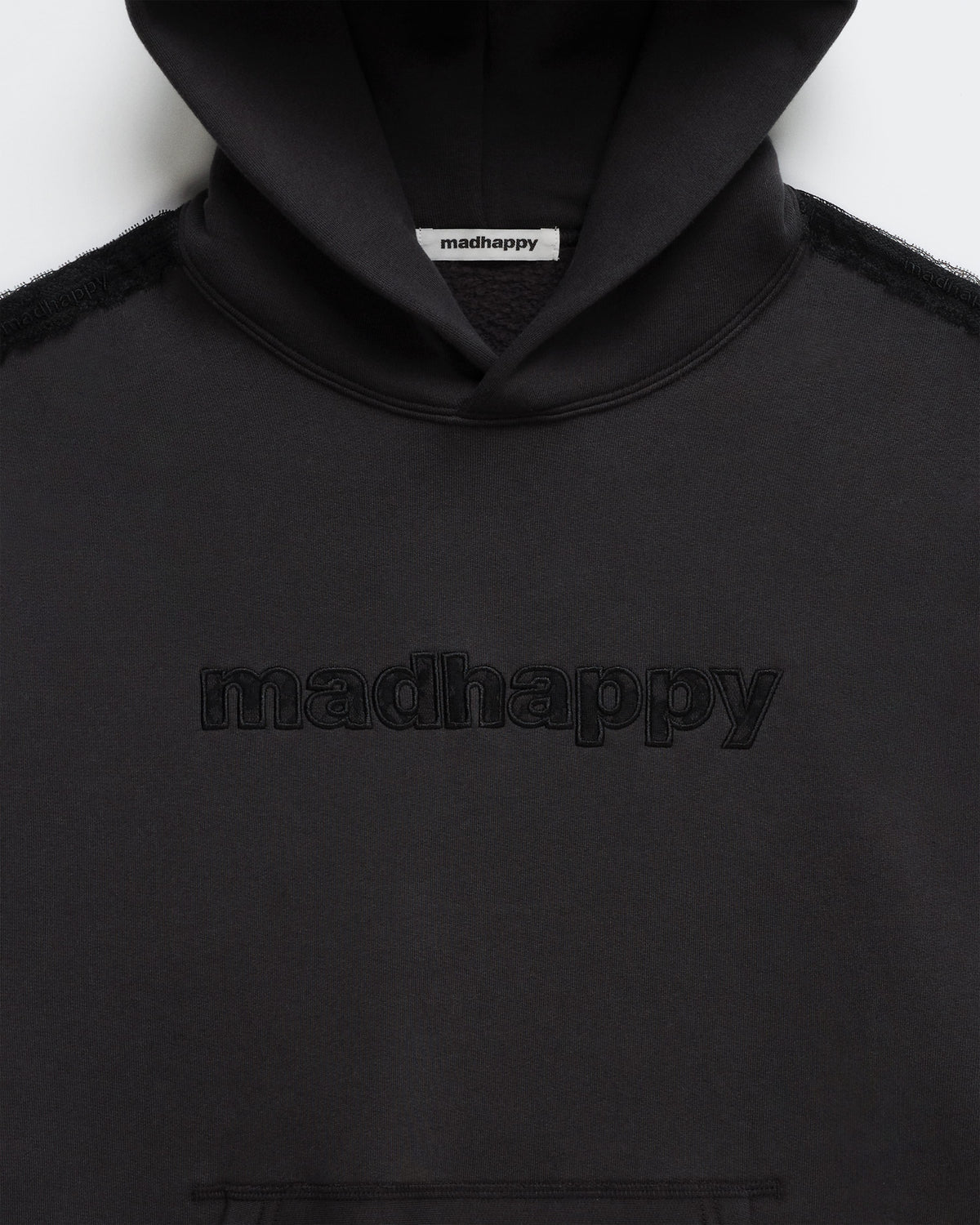 Lace Trim Midweight Hoodie