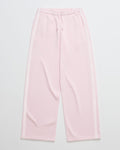 Lace Trim Midweight Straight Sweatpant