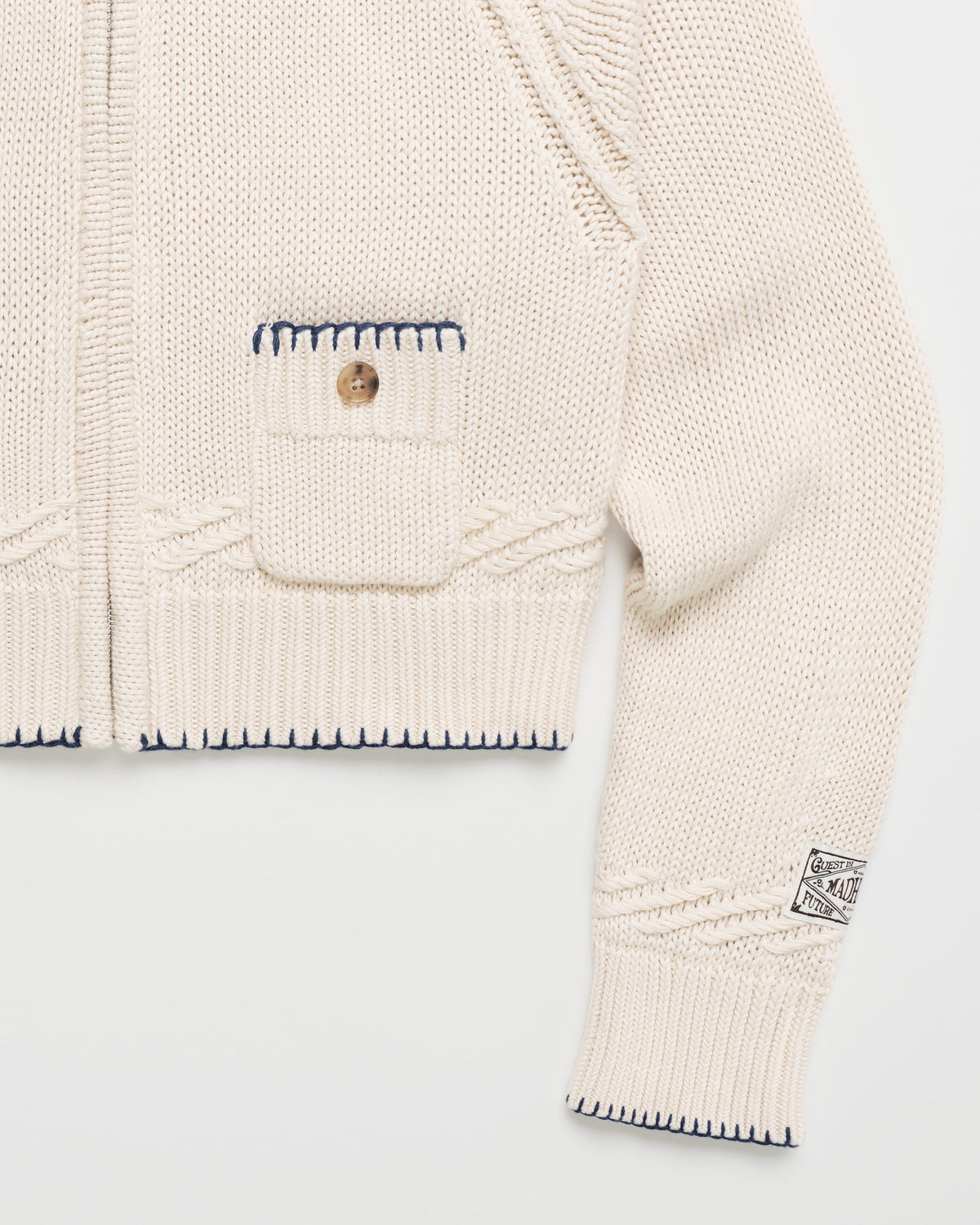 Guest In Residence Knit Full Zip
