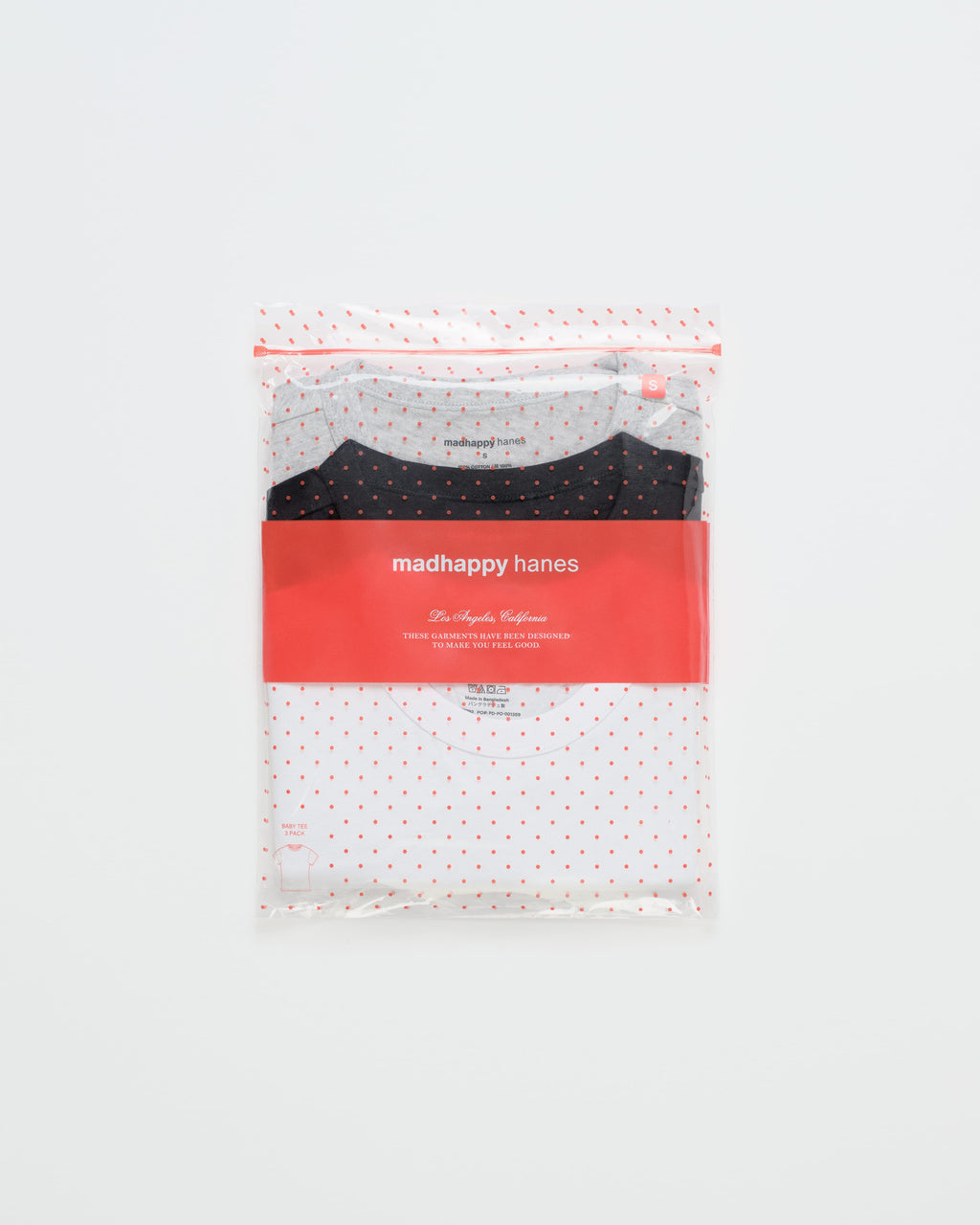 Hanes Baby Tee 3-Pack