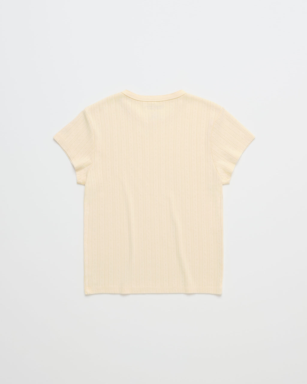 Hanes Pointelle Baby Tee