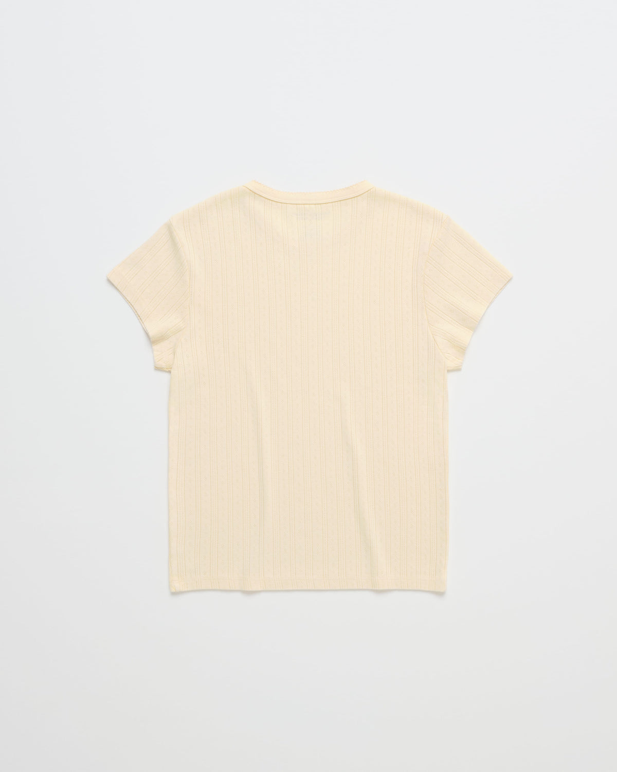Hanes Pointelle Baby Tee