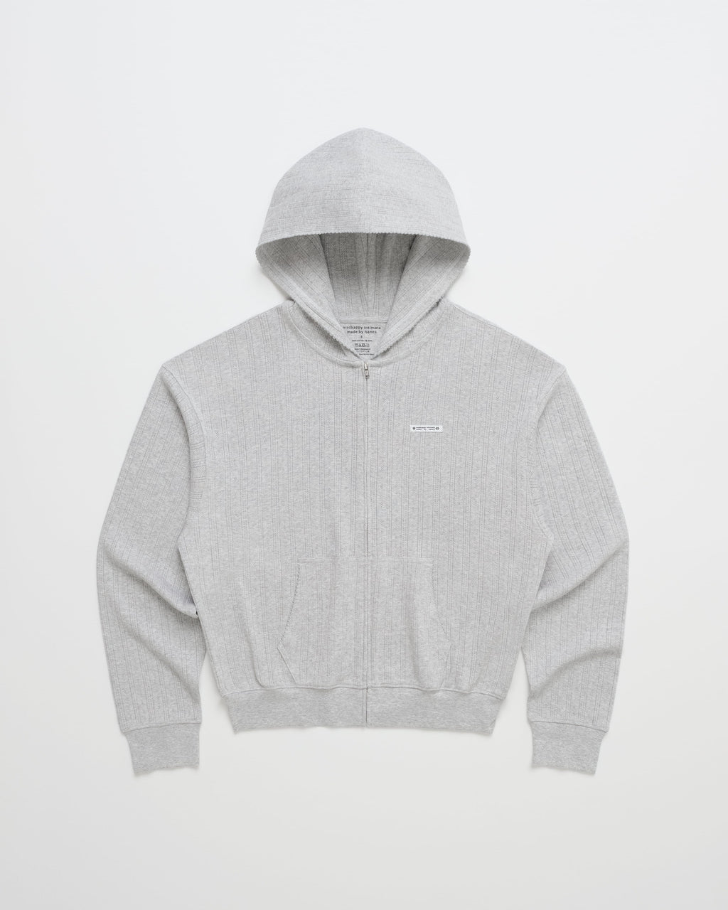Hanes Pointelle Zip Up
