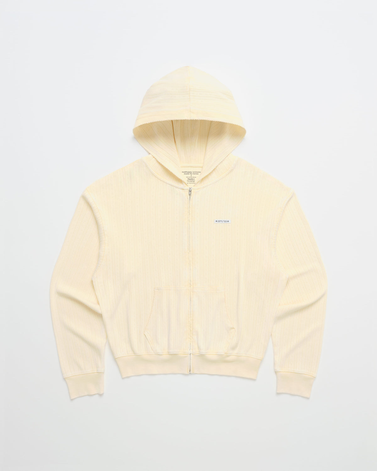 Hanes Pointelle Zip Up