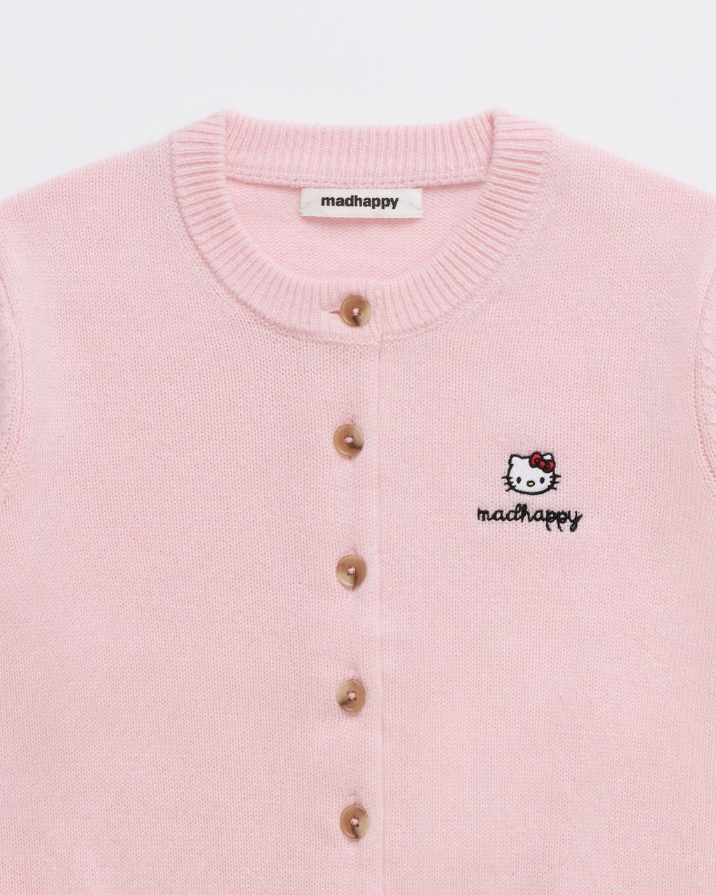 Hello Kitty® Heart Crewneck Cardigan