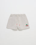 Hello Kitty® Cherries Stripe Midweight Fleece Short
