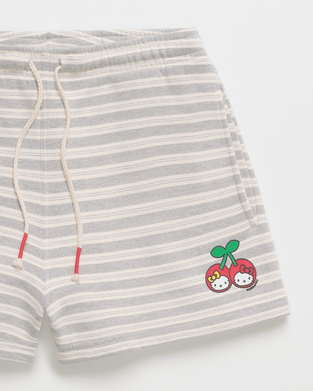 Hello Kitty® Cherries Stripe Midweight Fleece Short