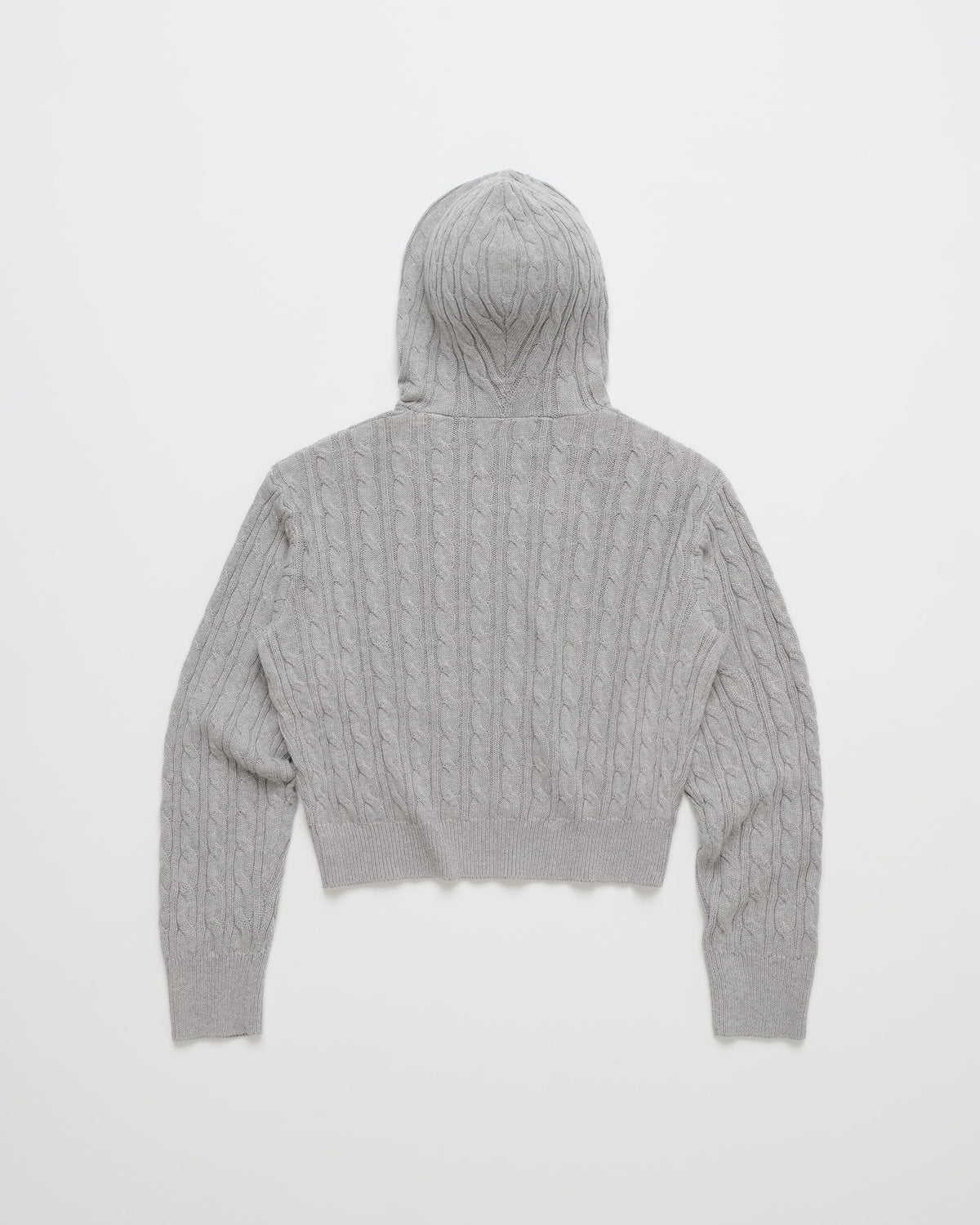 Classics Washed Cable Knit Hoodie