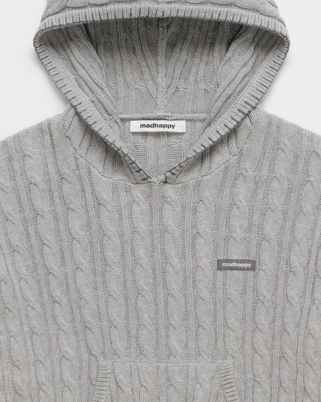Classics Washed Cable Knit Hoodie