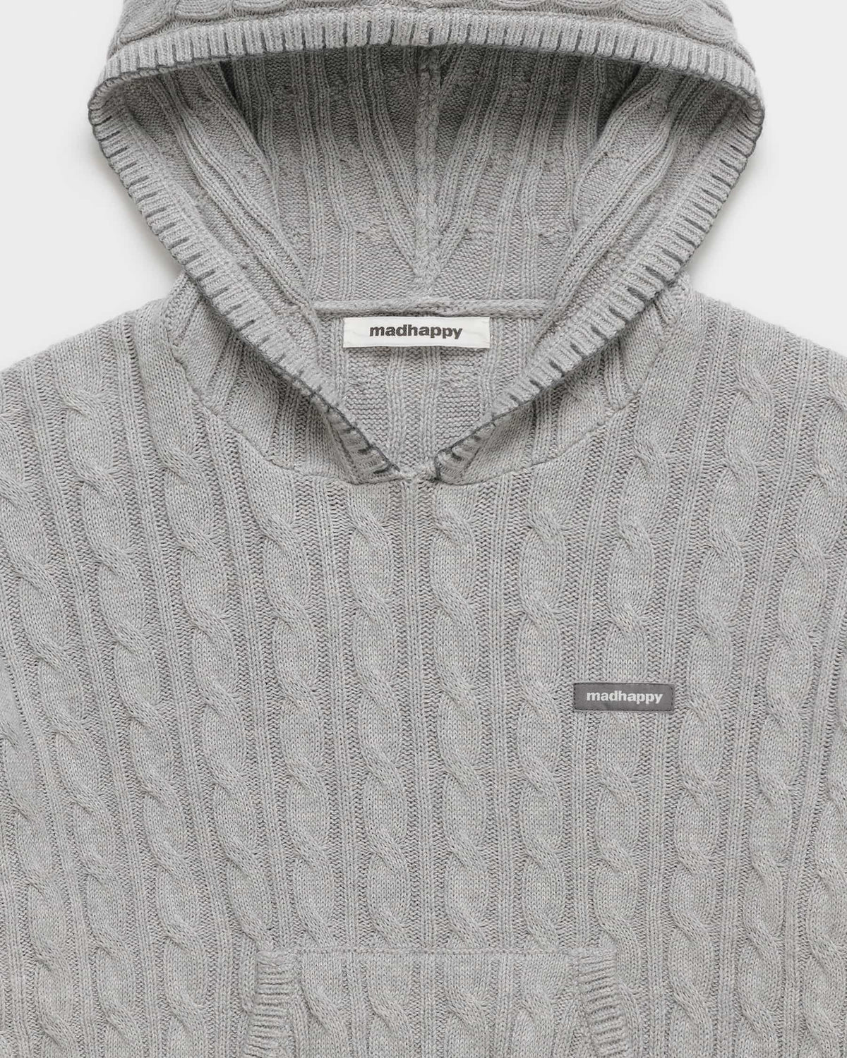 Classics Washed Cable Knit Hoodie