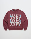 Patchwork Fleece Crewneck