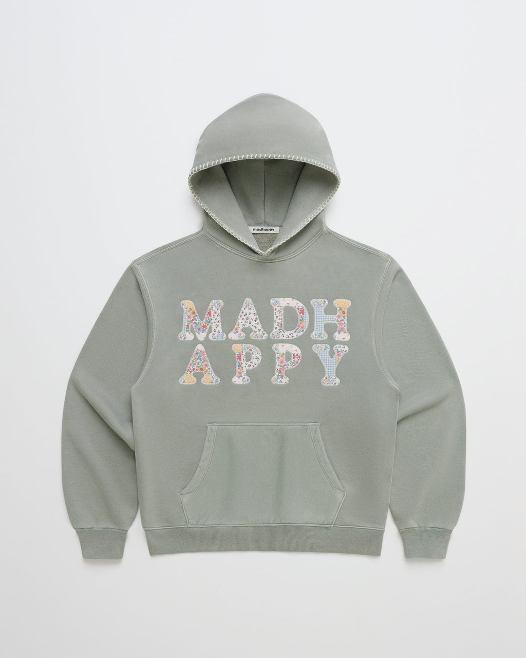 Patchwork Fleece Hoodie