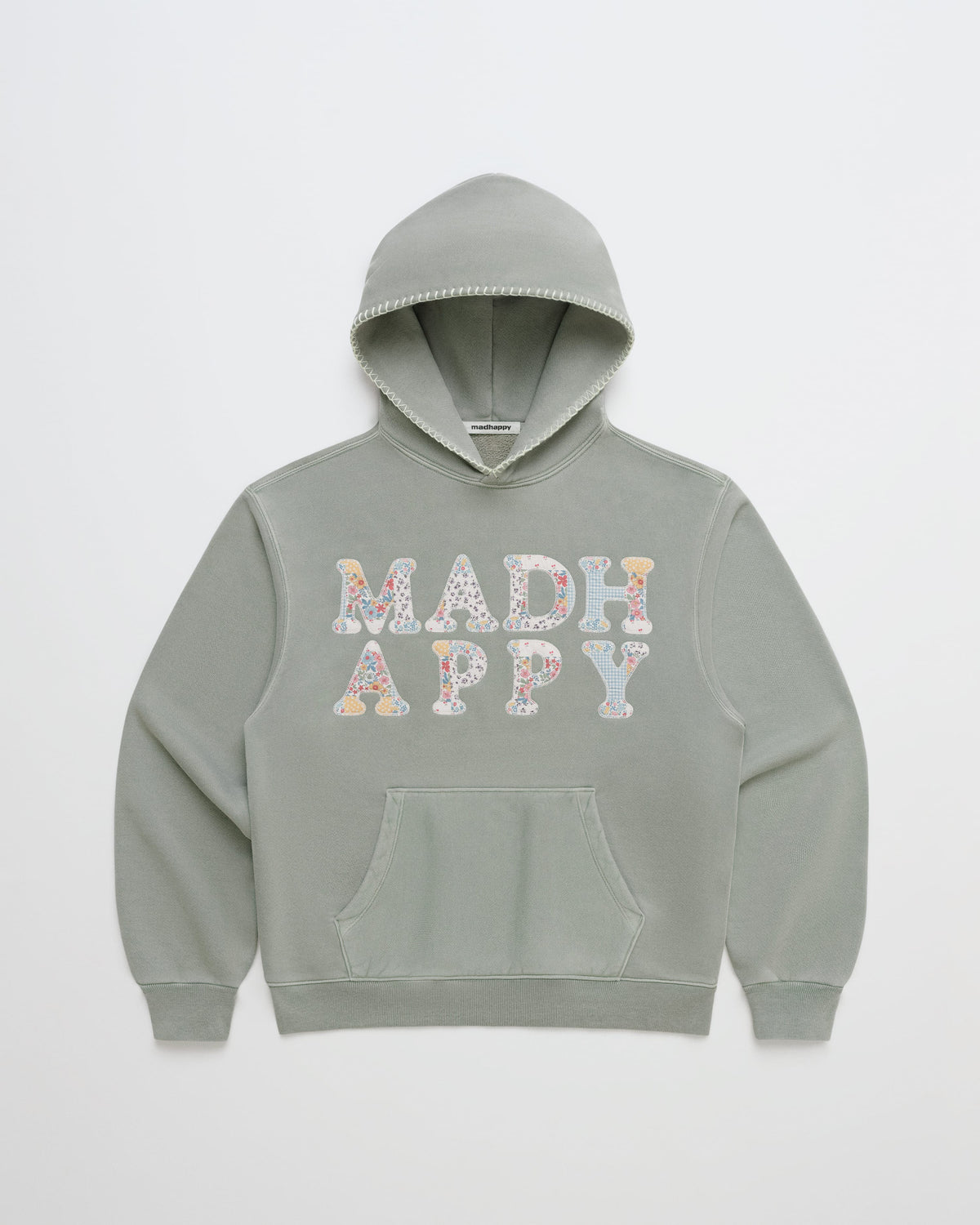 Patchwork Fleece Hoodie