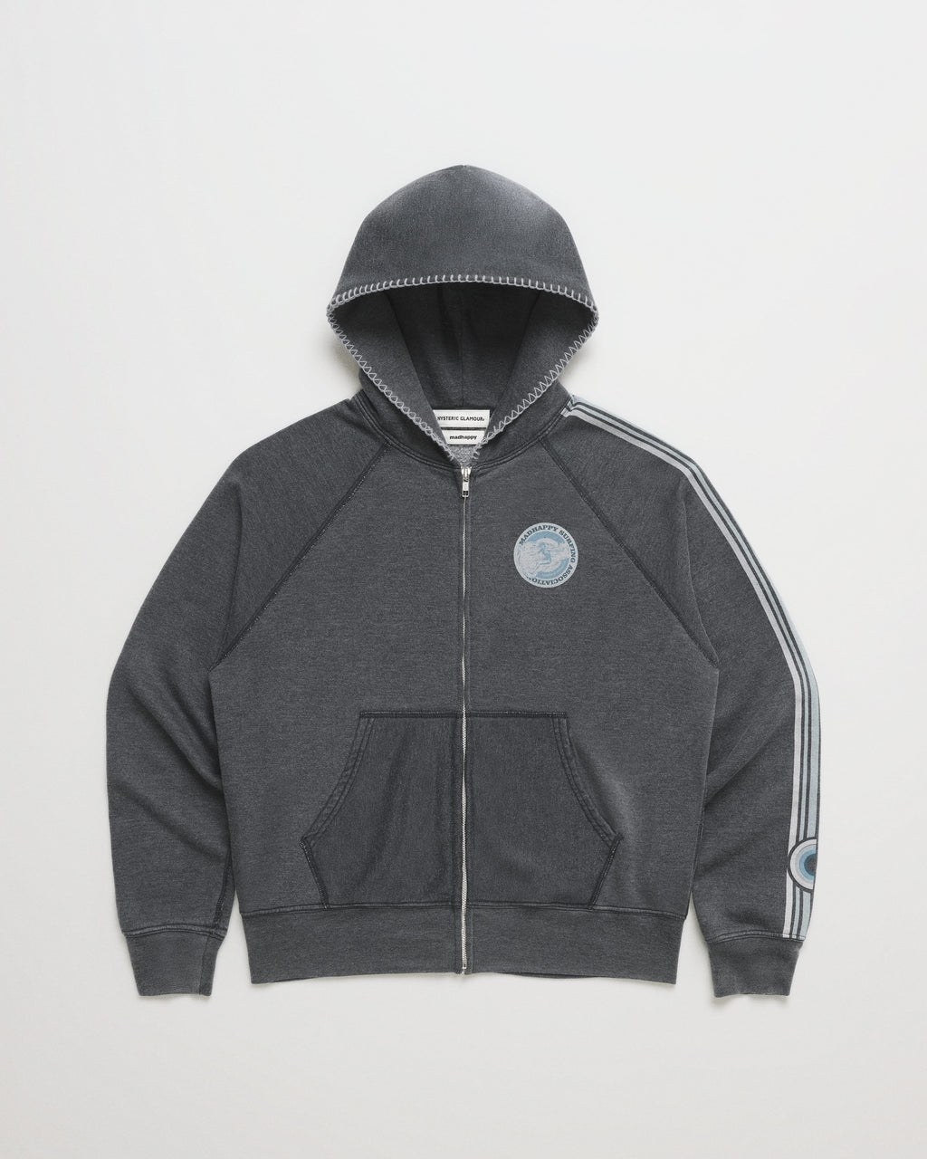 Hysteric Glamour Lightweight Fleece Zip Up