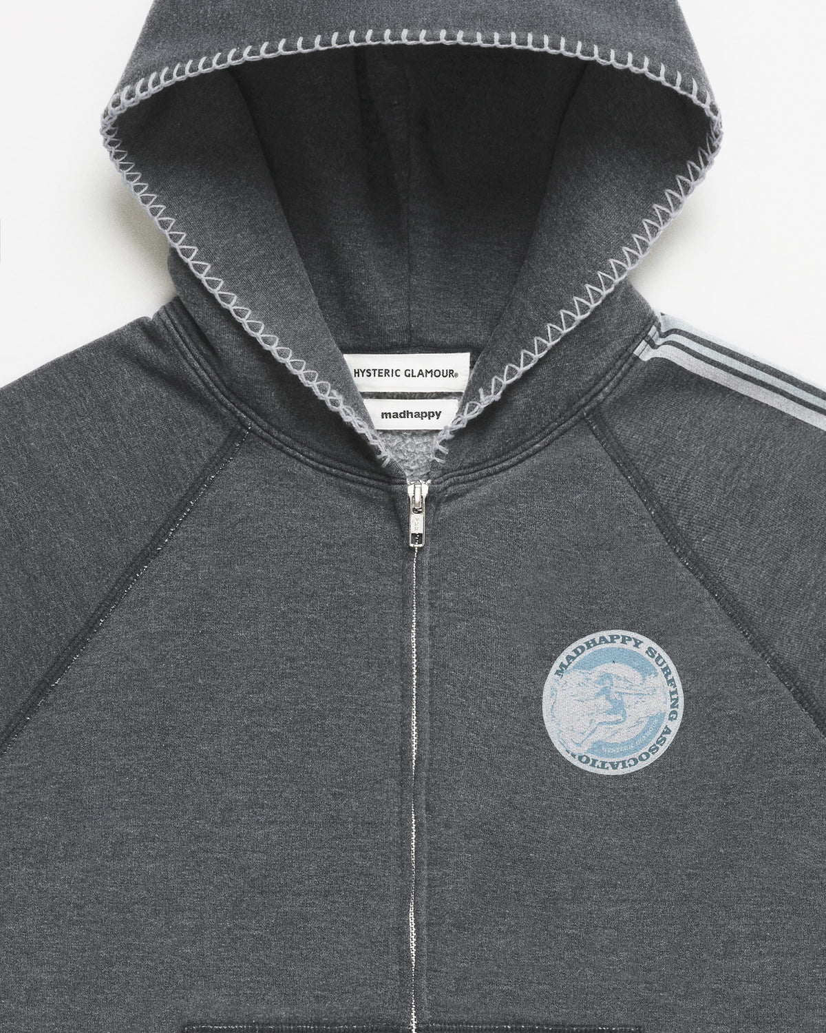 Hysteric Glamour Lightweight Fleece Zip Up