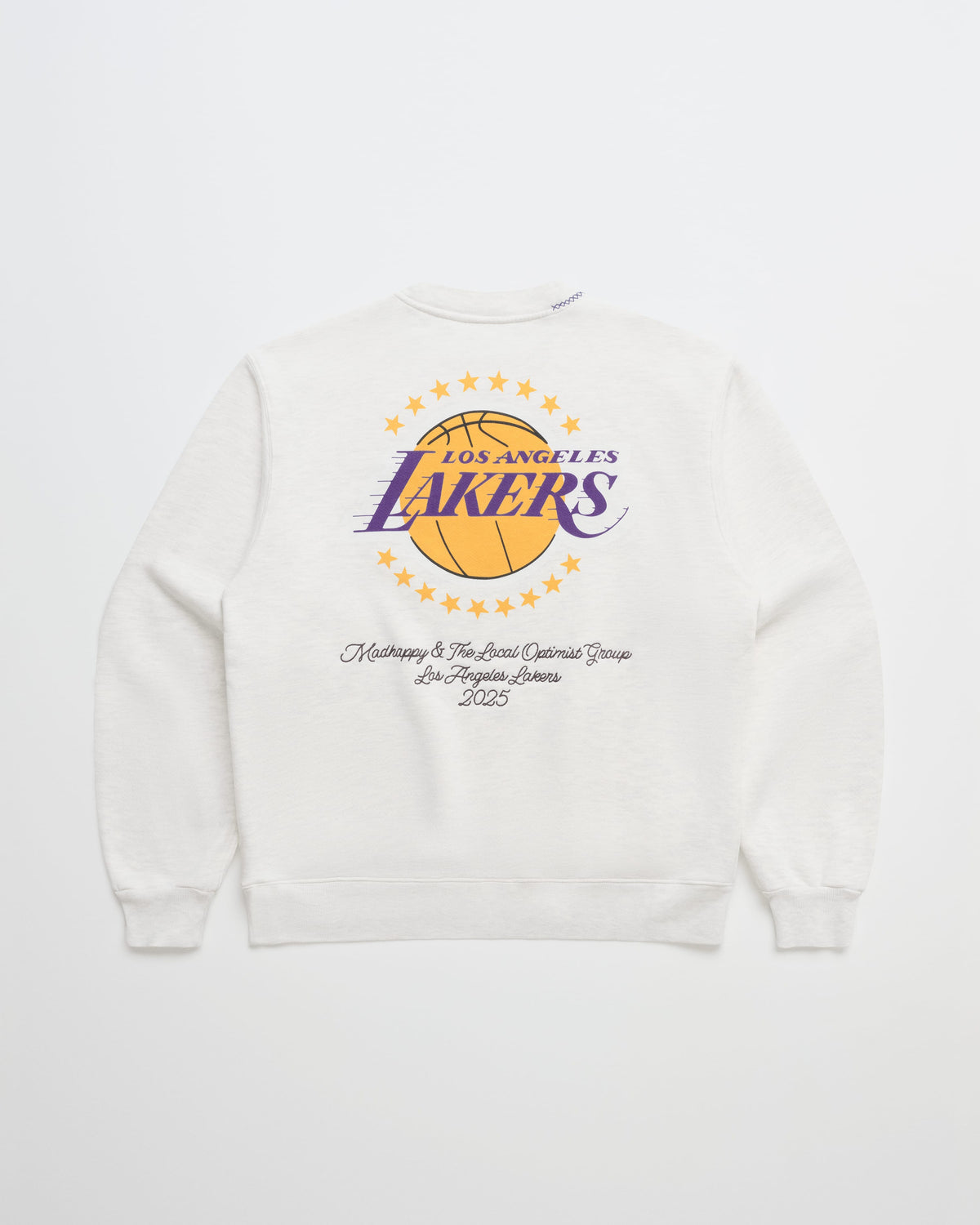 Lakers Stars Fleece Crewneck