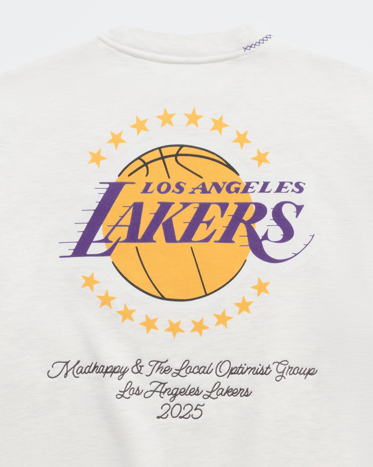 Lakers Stars Fleece Crewneck
