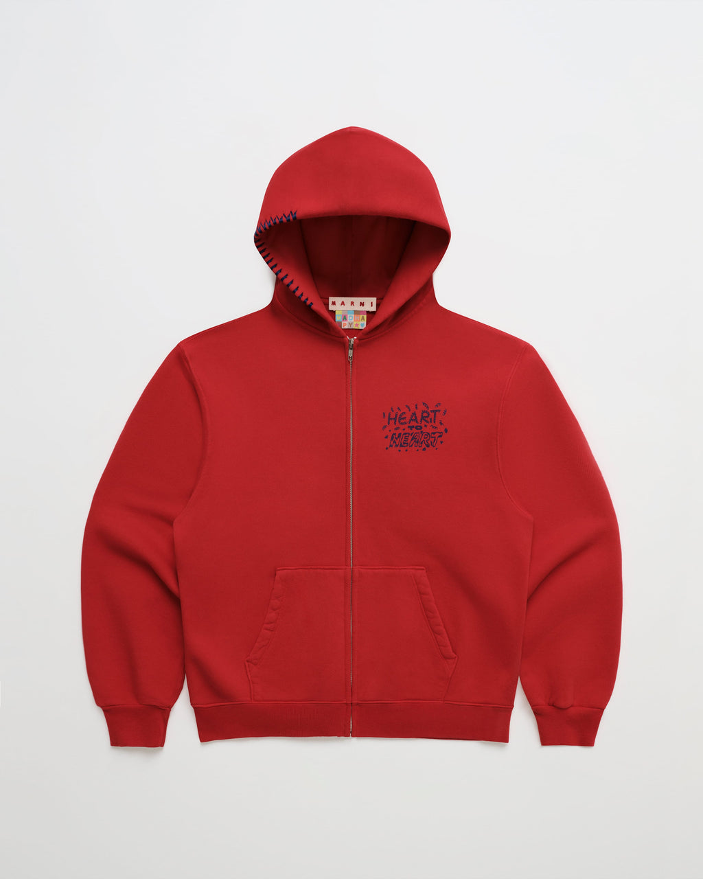Marni Heart to Heart Zip Up