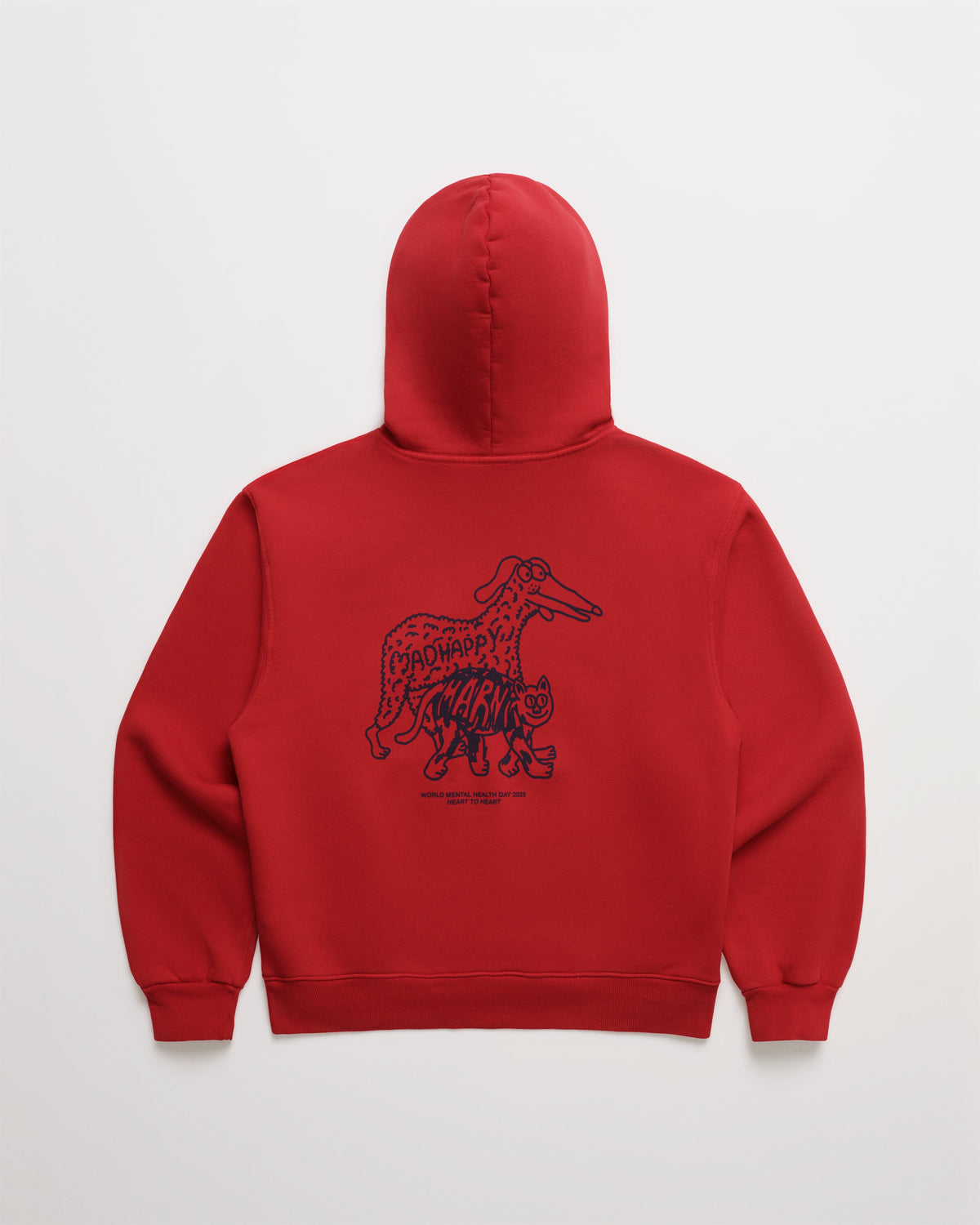 Marni Heart to Heart Zip Up
