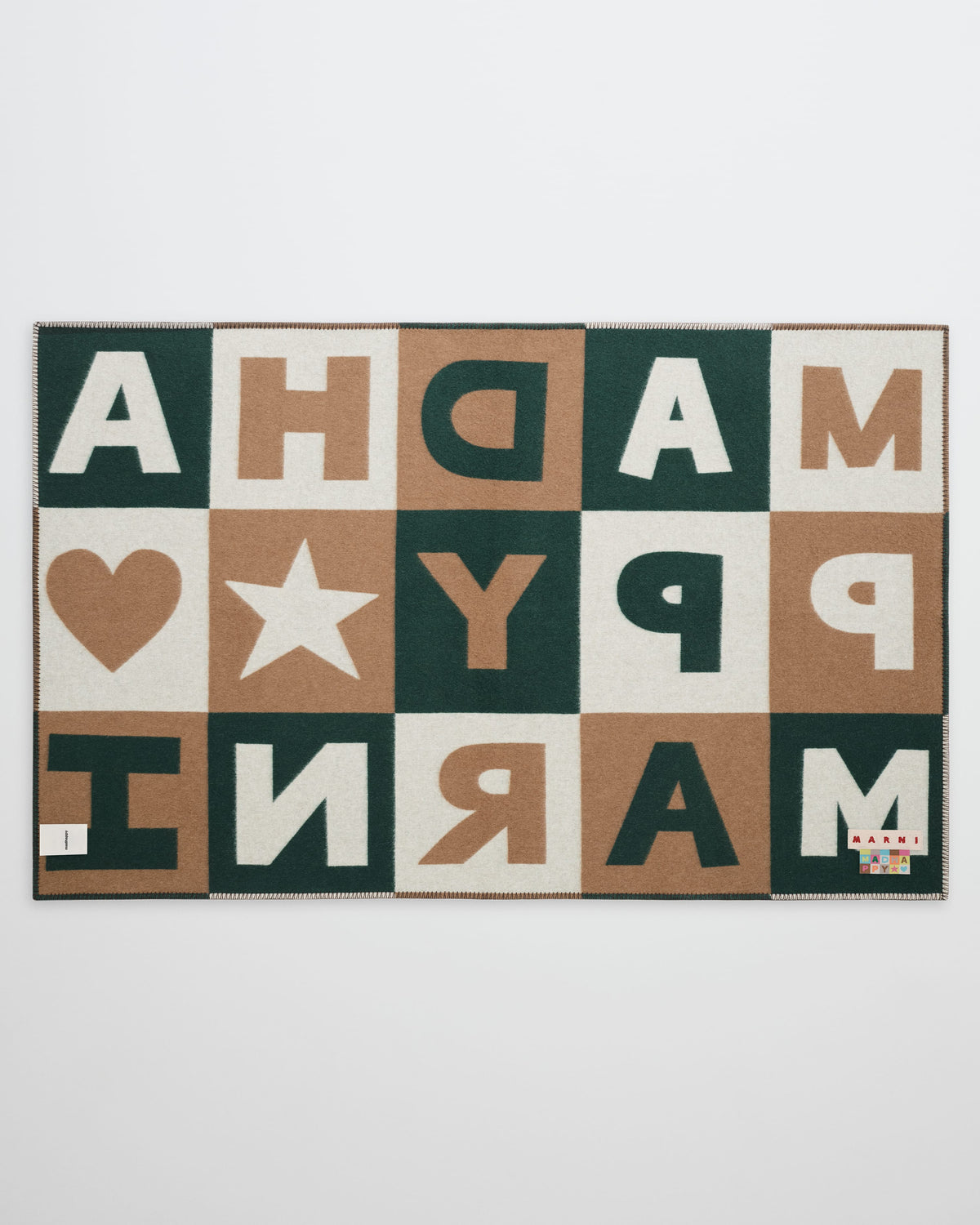 Marni Letter Blanket