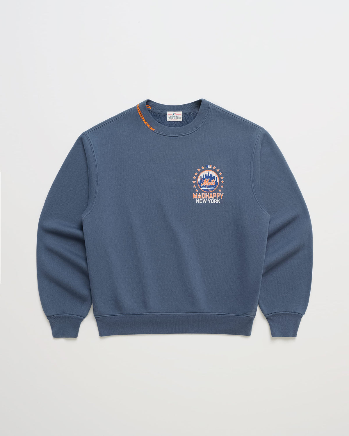 Mets Skyline Fleece Crewneck