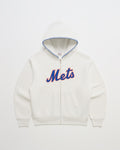 Mets Script Fleece Zip Up