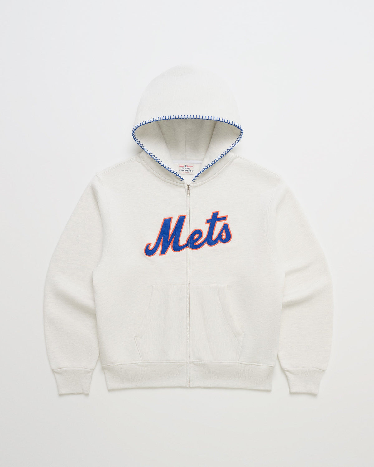 Mets Script Fleece Zip Up
