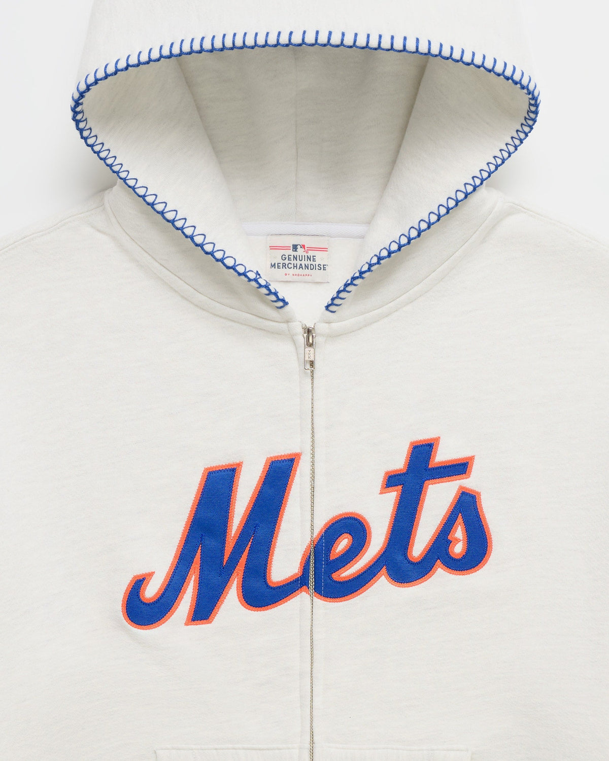 Mets Script Fleece Zip Up