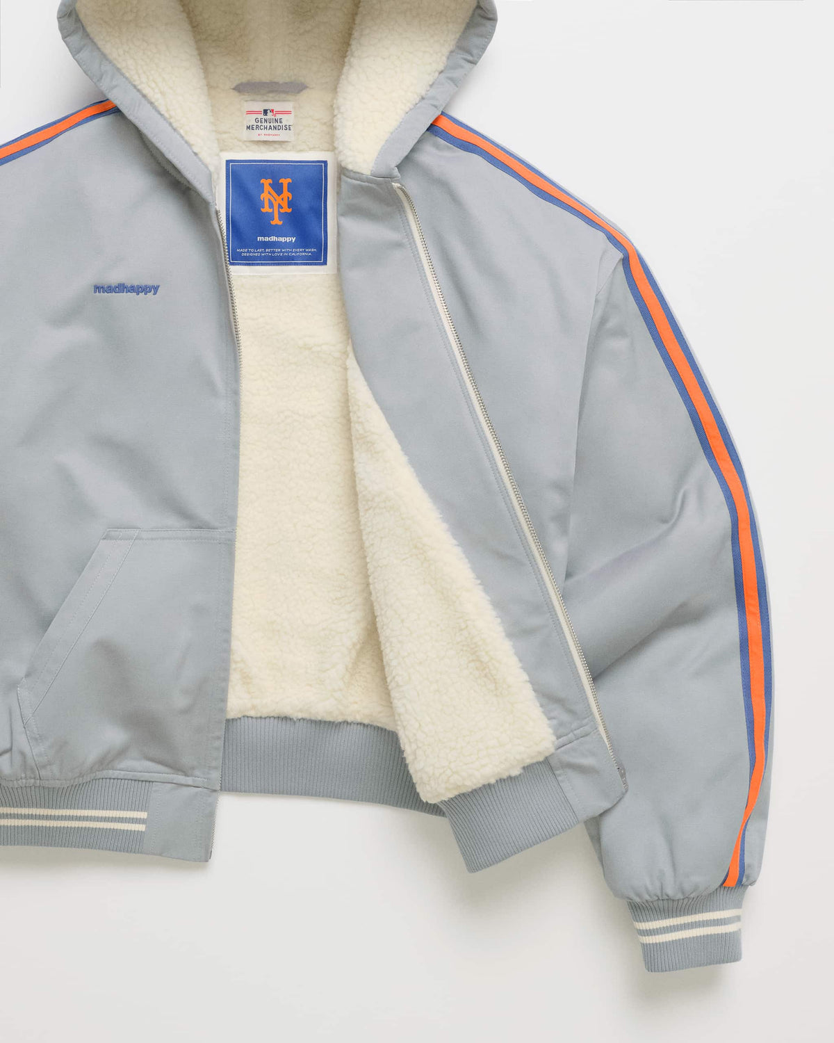 Mets Hooded Baseball Jacket