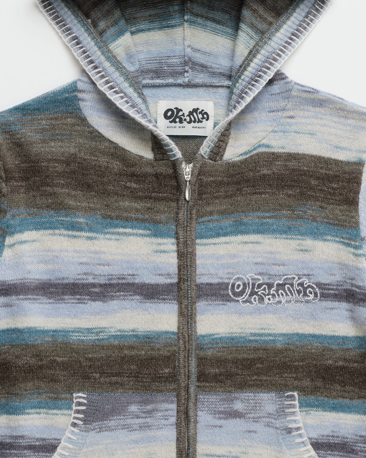 Office Kiko Space Dye Zip Up