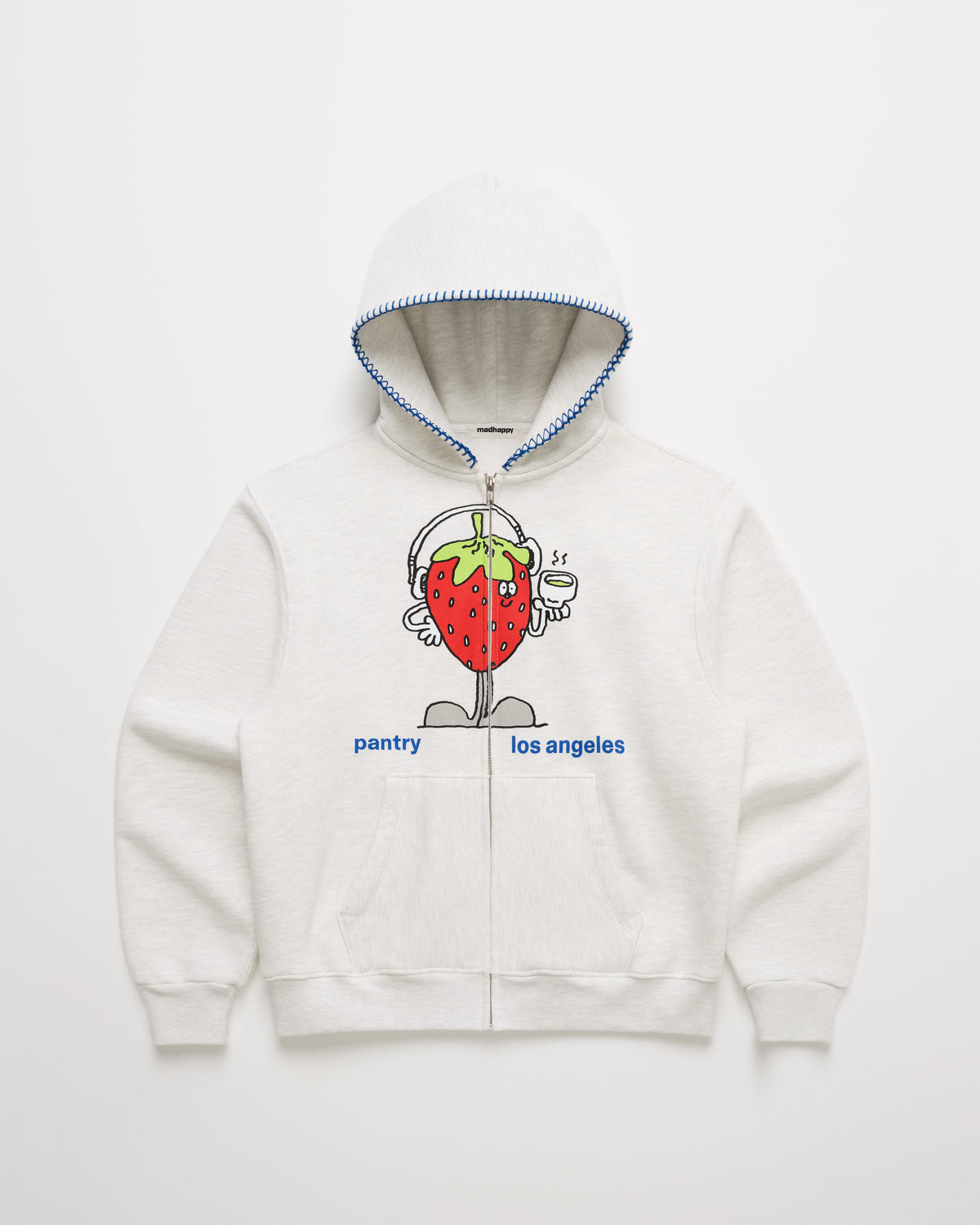 Pantry Strawberry Fleece Zip Up