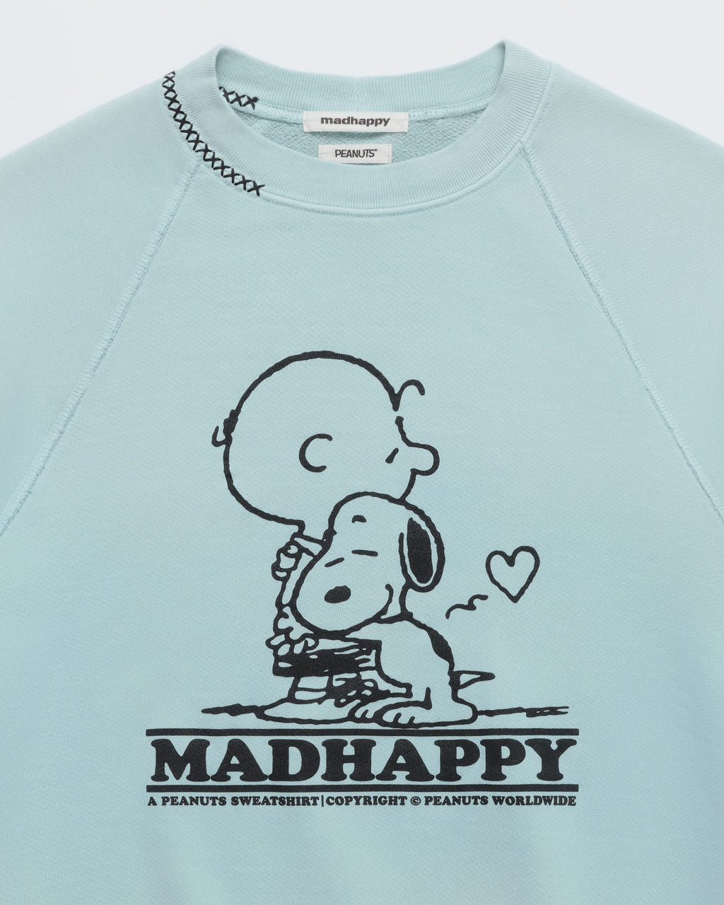 Charlie Brown Raglan Crewneck