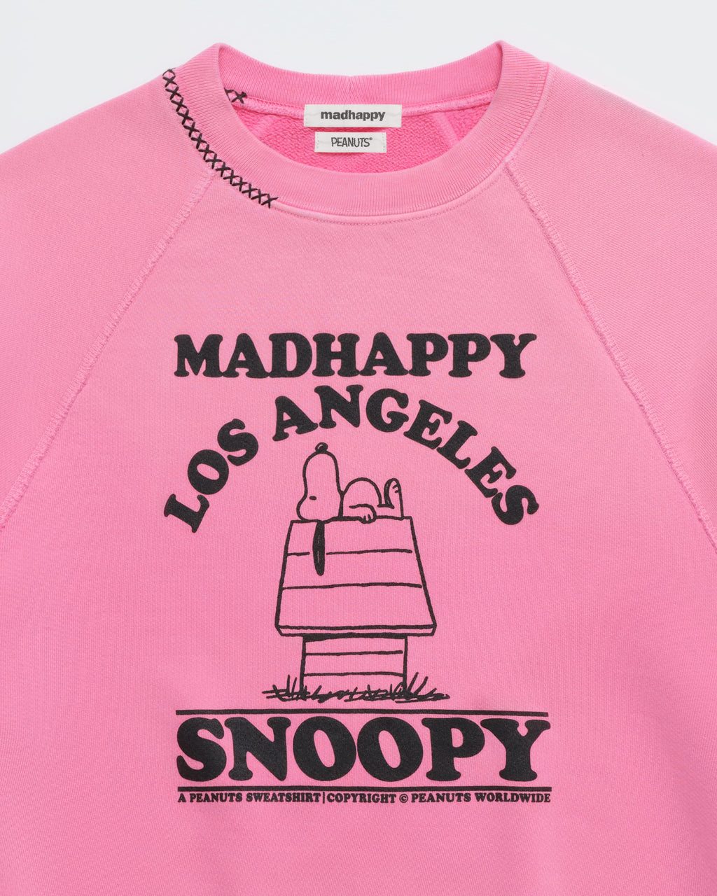 Snoopy Raglan Crewneck