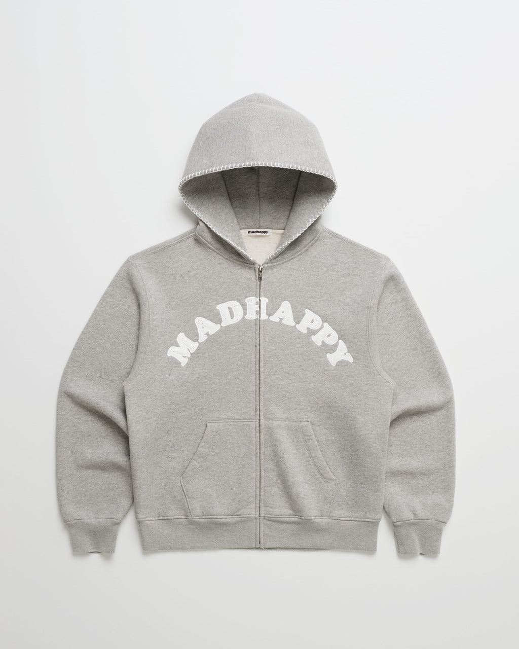 Eyelet Cooper Fleece Zip Up