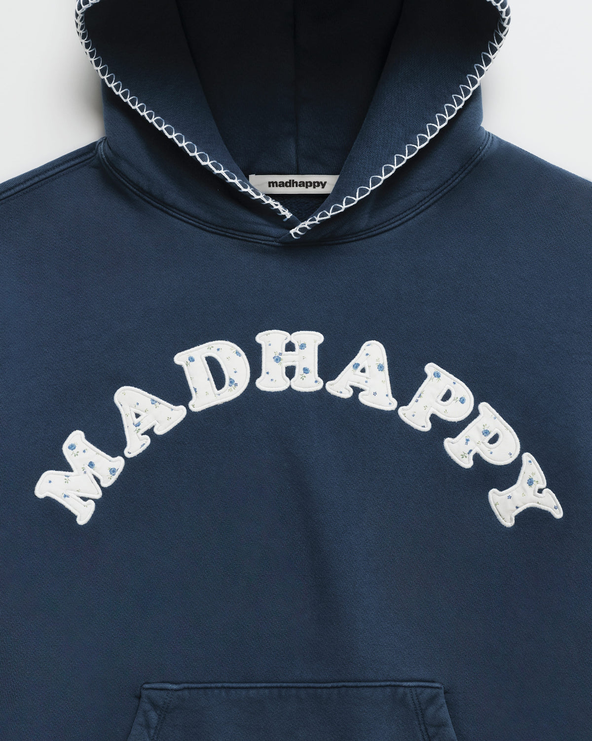 Blue Ditsy Cooper Fleece Hoodie