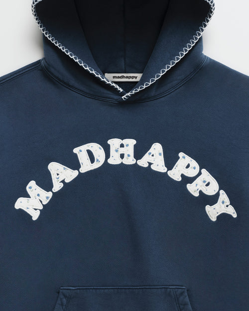 Blue Ditsy Cooper Fleece Hoodie