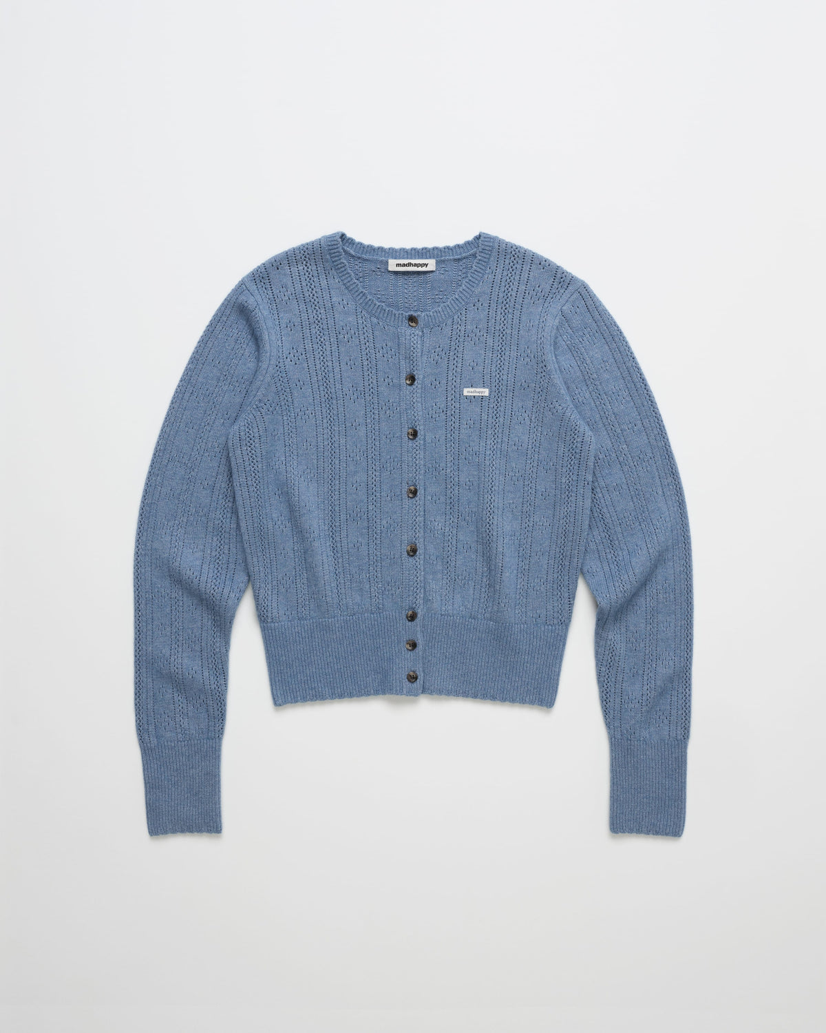 Pointelle Knit Cardigan