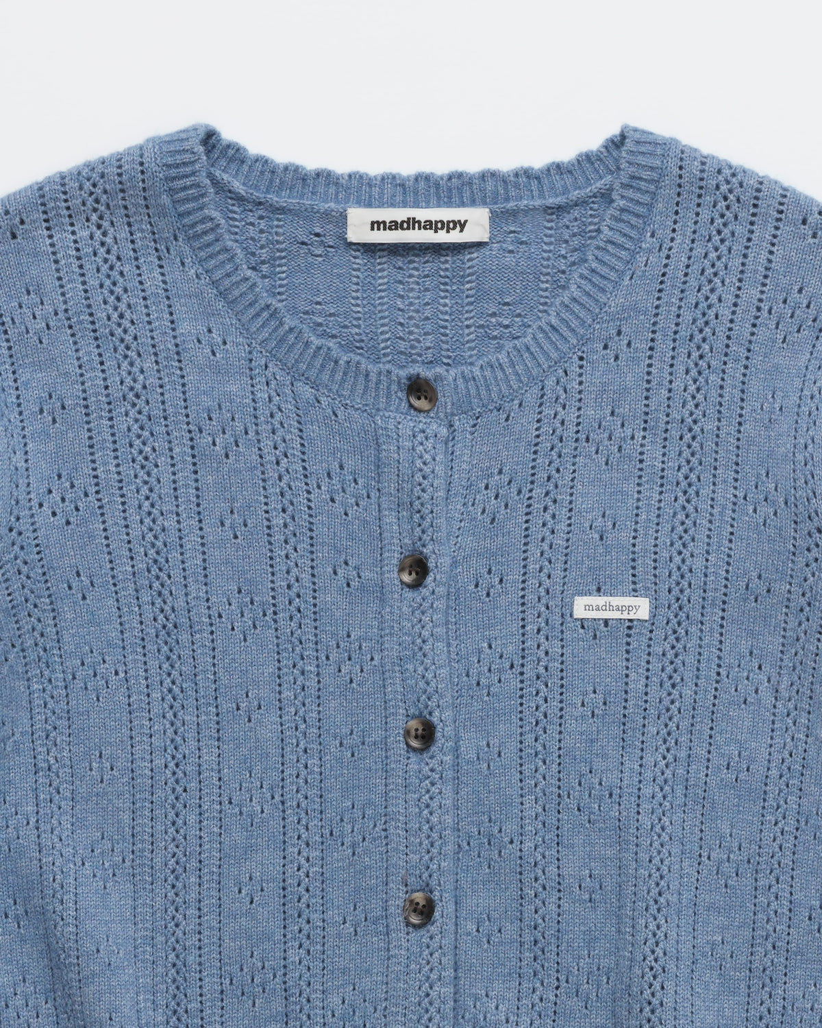Pointelle Knit Cardigan