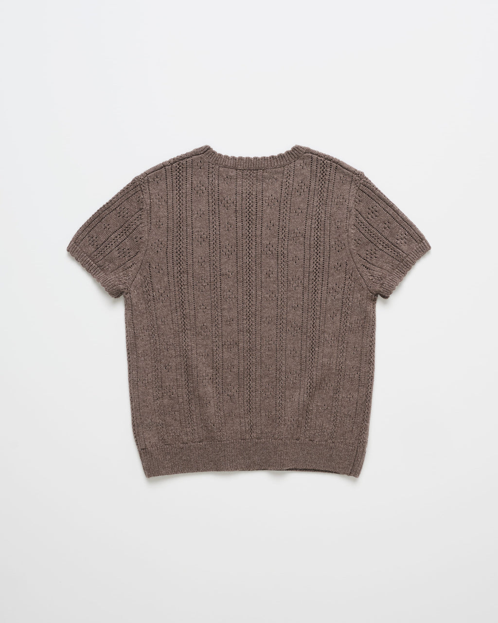 Pointelle Sweater Baby Tee