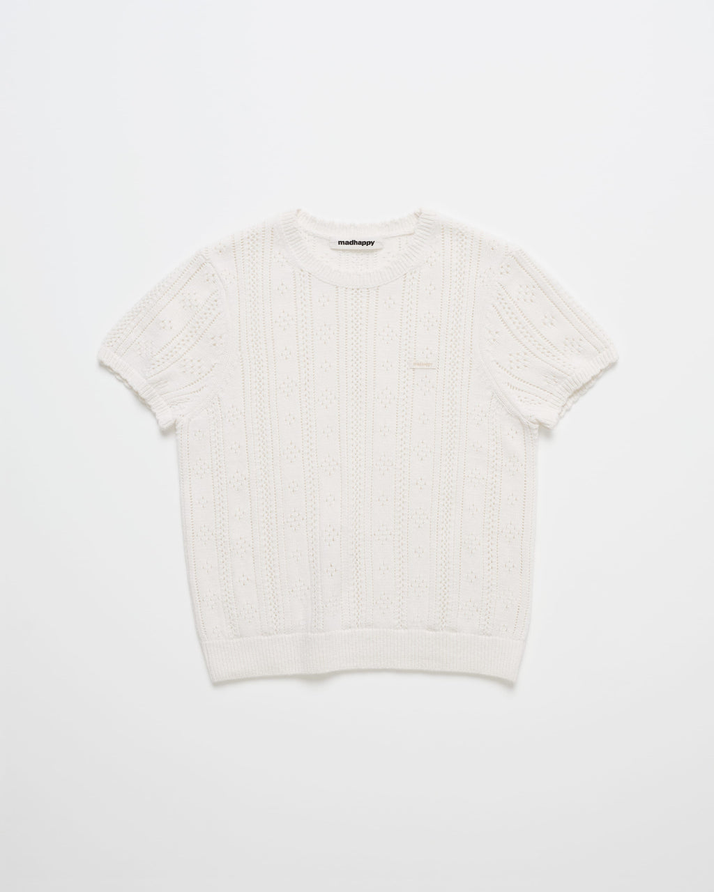 Pointelle Sweater Baby Tee