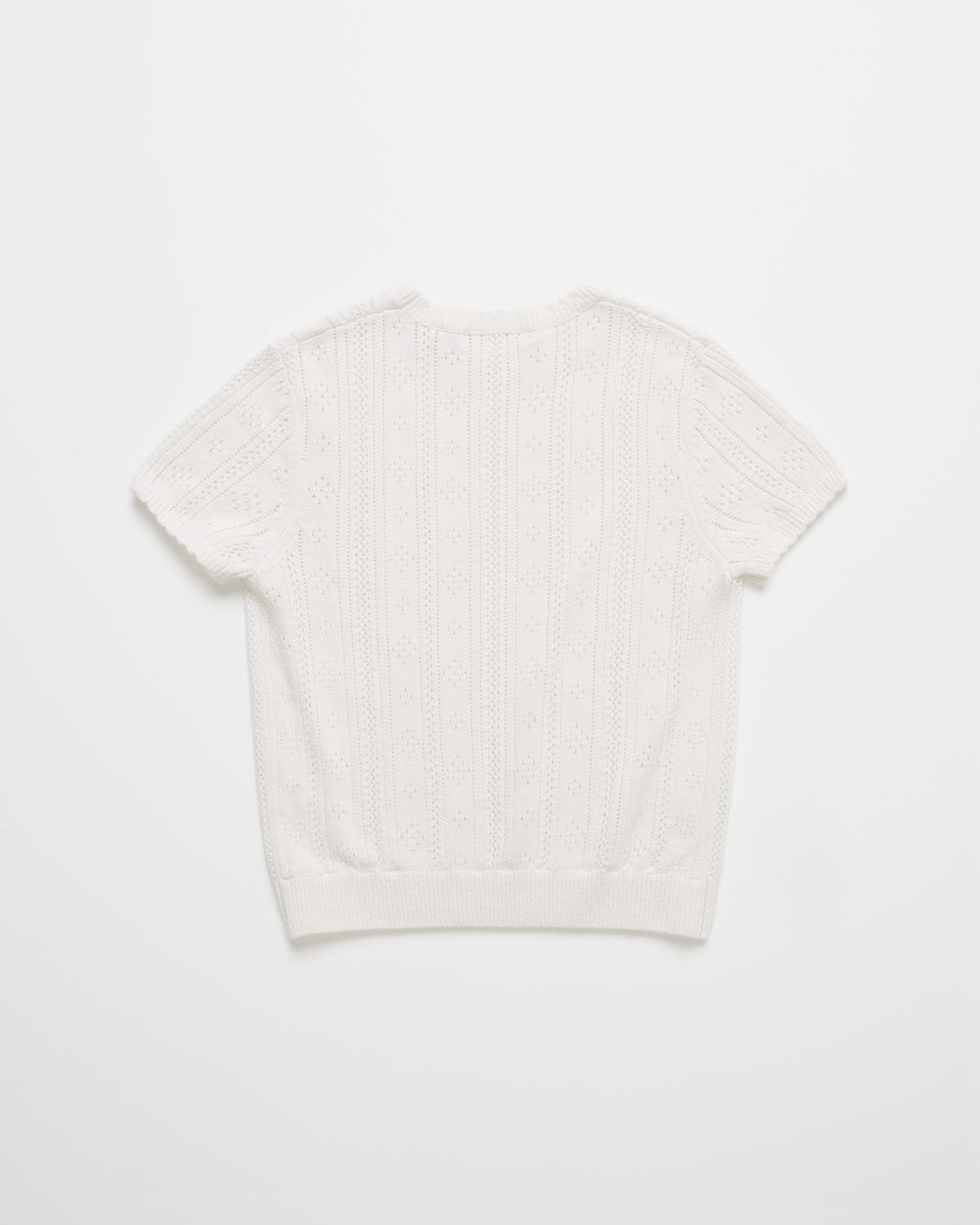 Pointelle Sweater Baby Tee