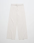 Pointelle Sweater Straight Leg