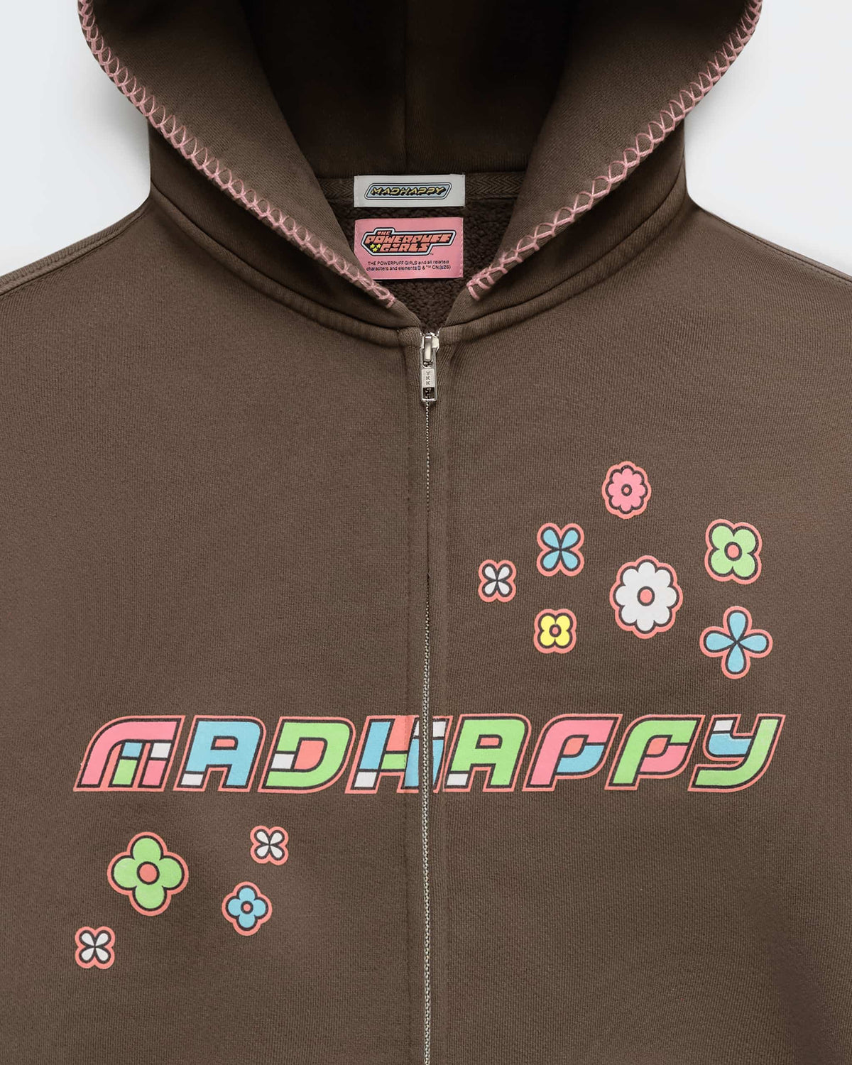The Powerpuff Girls Flower Zip Up