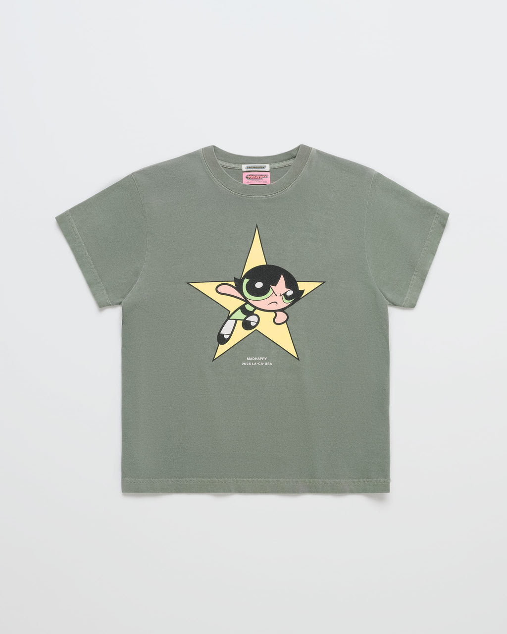 The Powerpuff Girls Buttercup Shrunken Tee