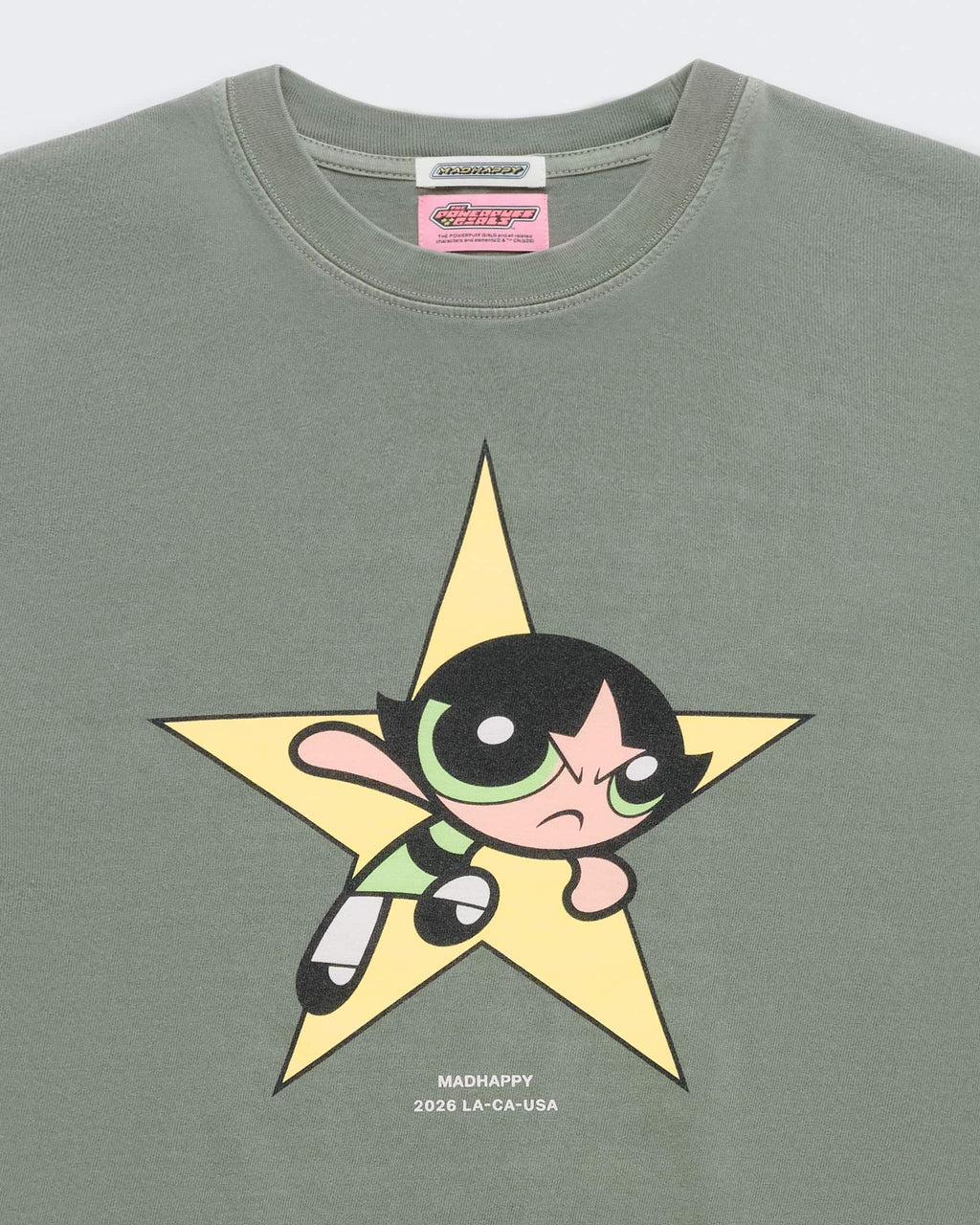 The Powerpuff Girls Buttercup Shrunken Tee