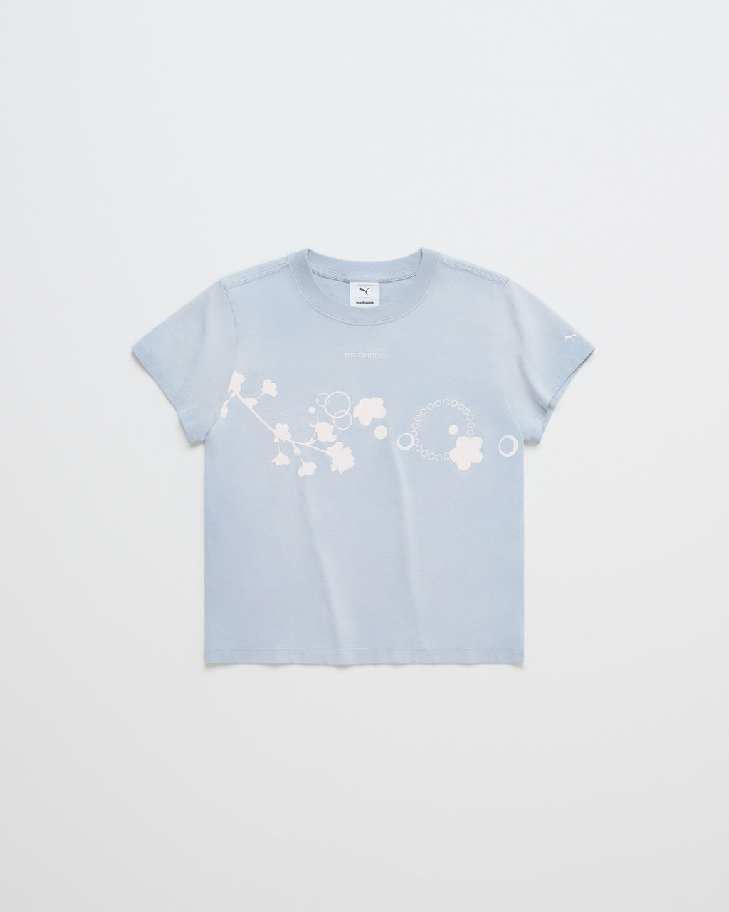 PUMA Floral Print Shrunken Tee