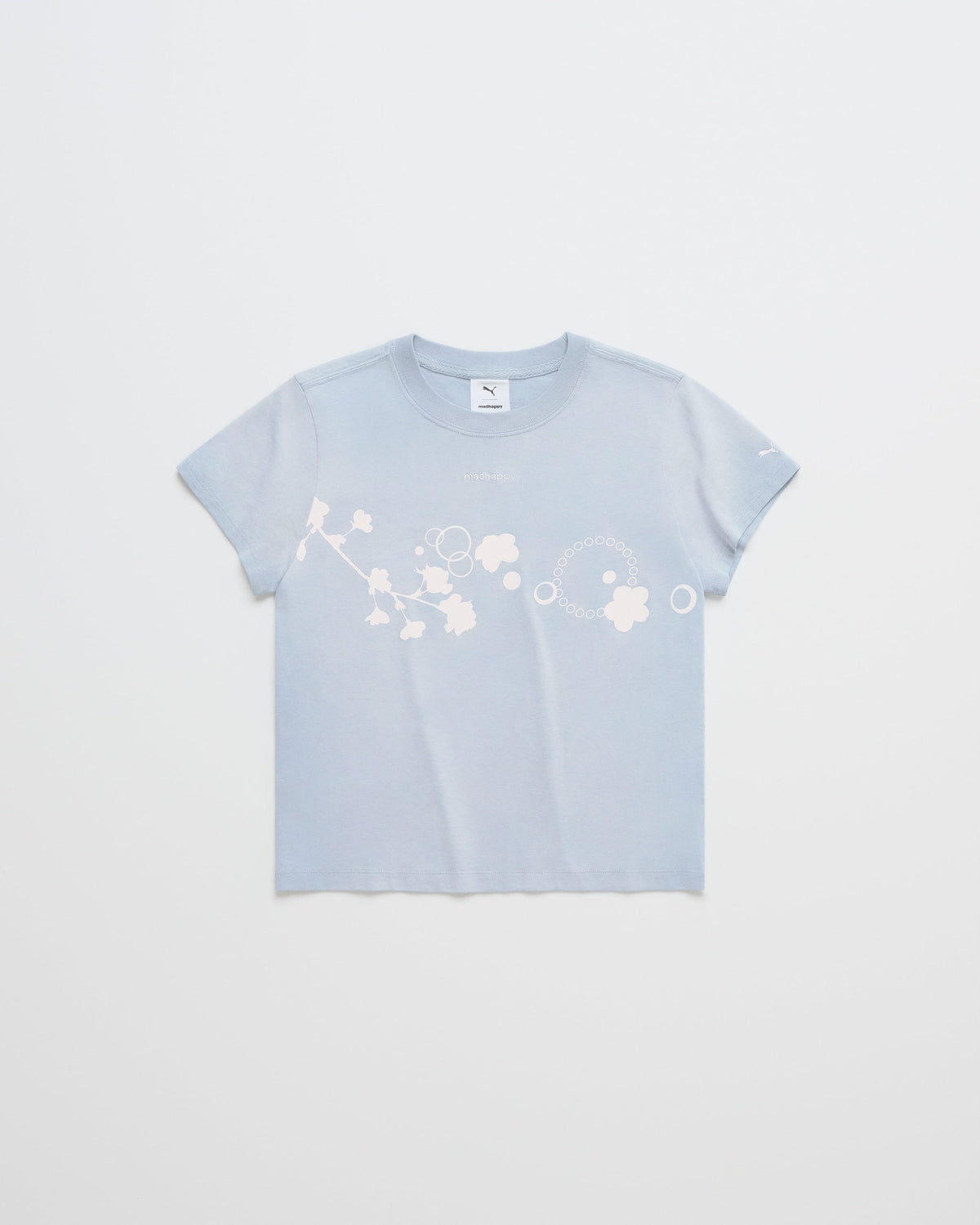 PUMA Floral Print Shrunken Tee