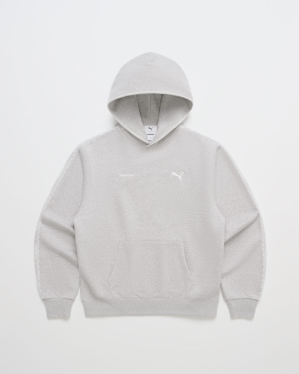 PUMA Lace Trim Fleece Hoodie