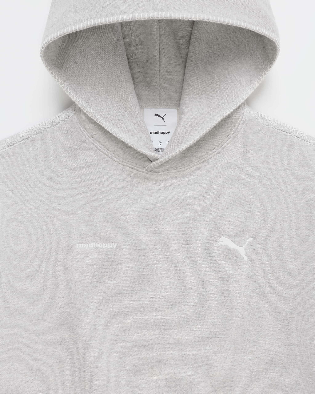 PUMA Lace Trim Fleece Hoodie